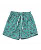 ARCANE FUNK Green Leopard Half Pants