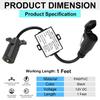 US to EU Trailer Light Converter US Vehicles with 7 Way Connector 13