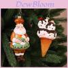 Christmas Gingerbread Man Tree Ornament With Plastic Material For Holiday Decor