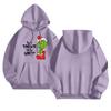 Women's Fashionable Casual Long-Sleeved Hooded Printed Sweatshirt