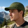 Sportmütze Breiter Rand Sonnenschutz Outdoor Radmütze Atmungsaktives Netz Schnelltrocknend UV-Schutz Sommerhut