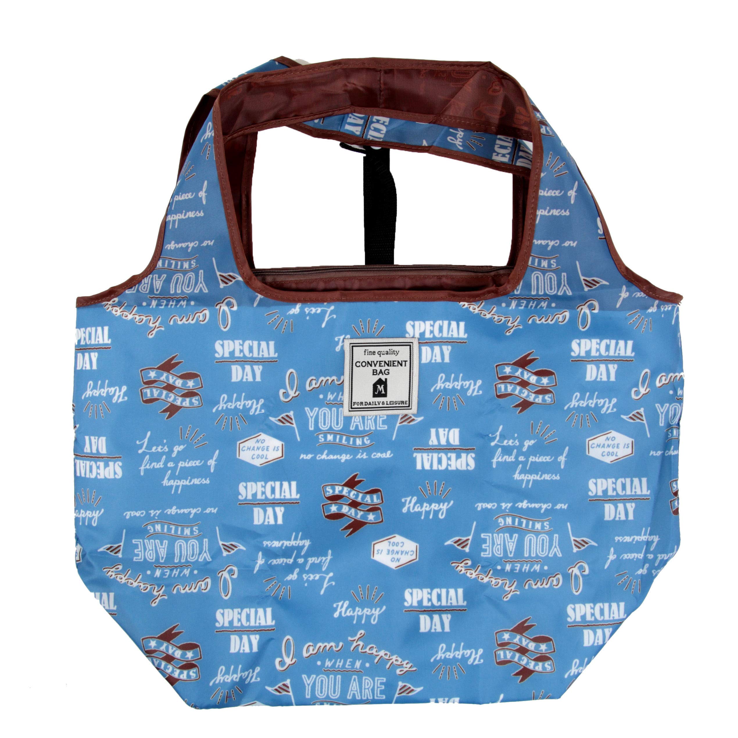 

Mario Insulated Eco Tote de English Bag, Cool, Letters, Blue, 14L, M-12562 синій