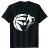 Letnia męska odzież Hip Hop Basketballer T-shirt męski Casual krótki rękaw Streetwear zabawny nadruk graficzny top fajny T-shirt