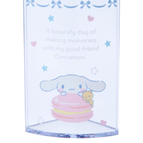 Sanrio Pen Stand Blue Saxophone Plastic Cinnamoroll Cinnamoroll 360 Degree Rotation Pen Stand Pen Holder Cosmetic Makeup Brush Tulle Pet Character 213