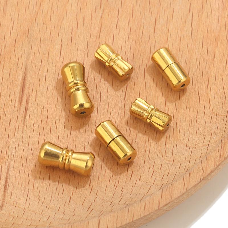 5pcs Stainless Steel Screw Clasps Connectors For Necklace Bracelet Making Supplies DIY Clasps Jewelry Making Craft Accessories
