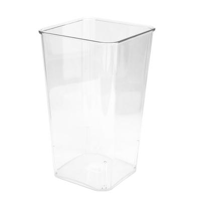 Acrylic Flower Arrangement Bucket Square Decorative Centerpiece Vase Container Home Decoration