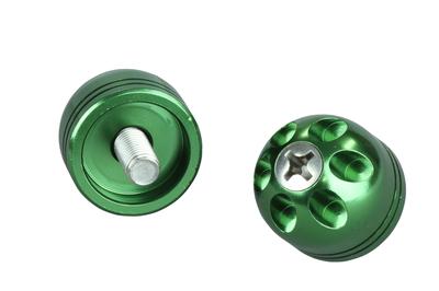 POSH FAITH Motorcycle Supplies Handle Bar End VIVID Aluminum Big