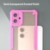 Armor Series For Samsung Galaxy A06 4G Case PC+TPU Semi-Transparent Frosted Finish Protective Phone Cover