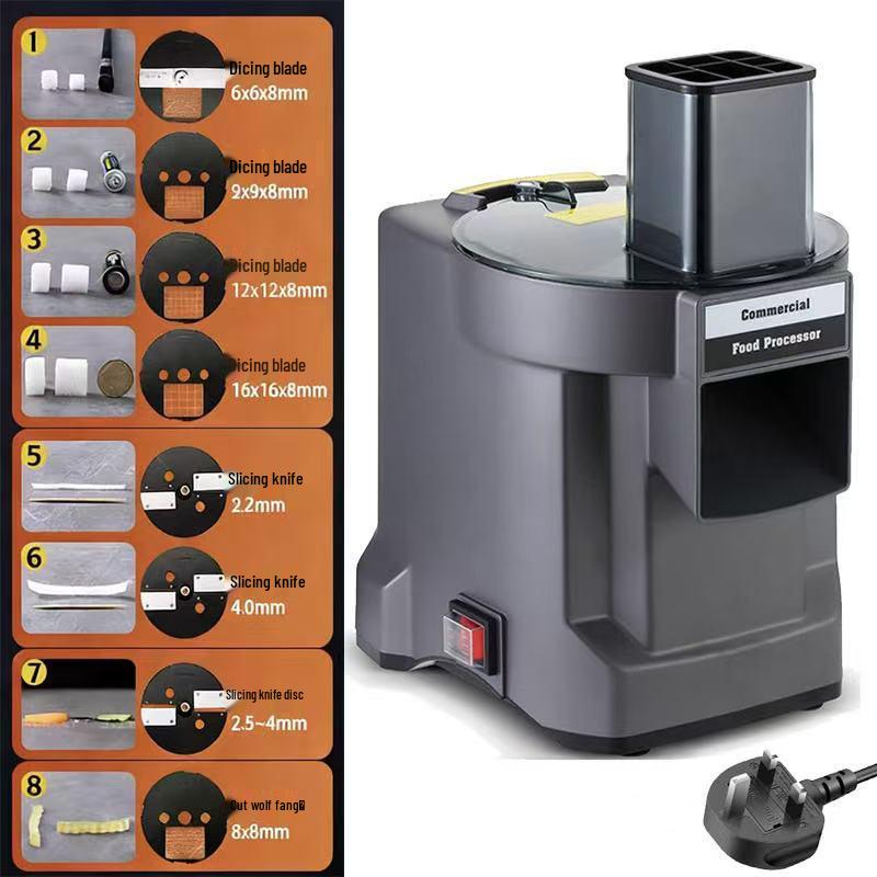 Cortador de Verduras 3 en 1, 220/110V, Preferido en RRU