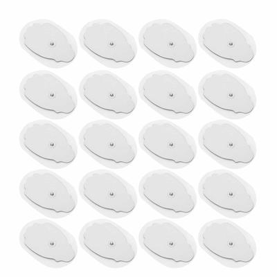 20 Stück / Beutel Vliesstoff Knopfart Elektrodenpads für TENS Massagegerät Physiotherapiegerät