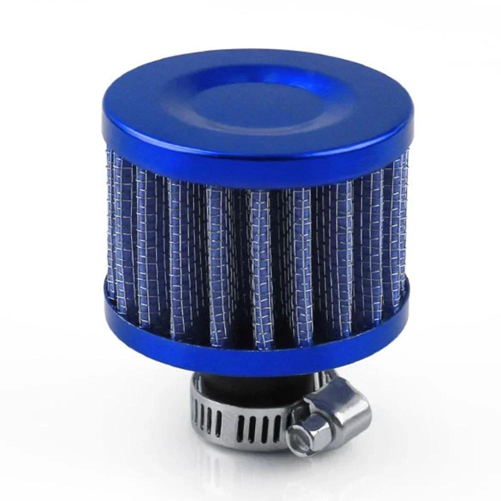 Excellent Breathability Air Filter for Car Motorcycle Quad Bike 12MM Round Crank Case EngIne Breather Oil Air Filter