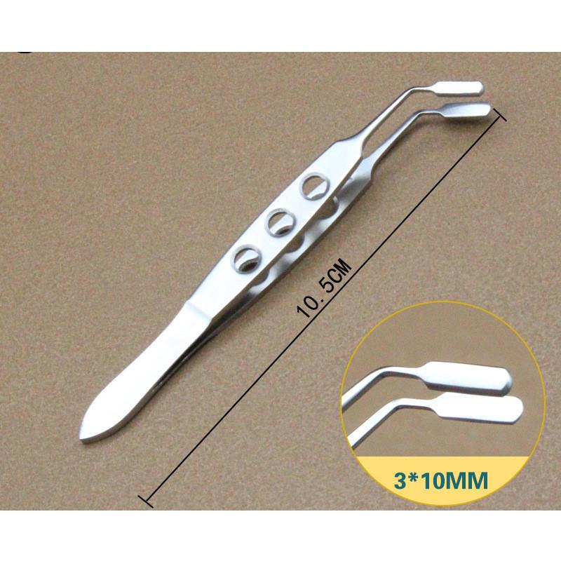 Care Medical Eye Stainless Steel Massage Tweezers For Eyelid Relief Blockage