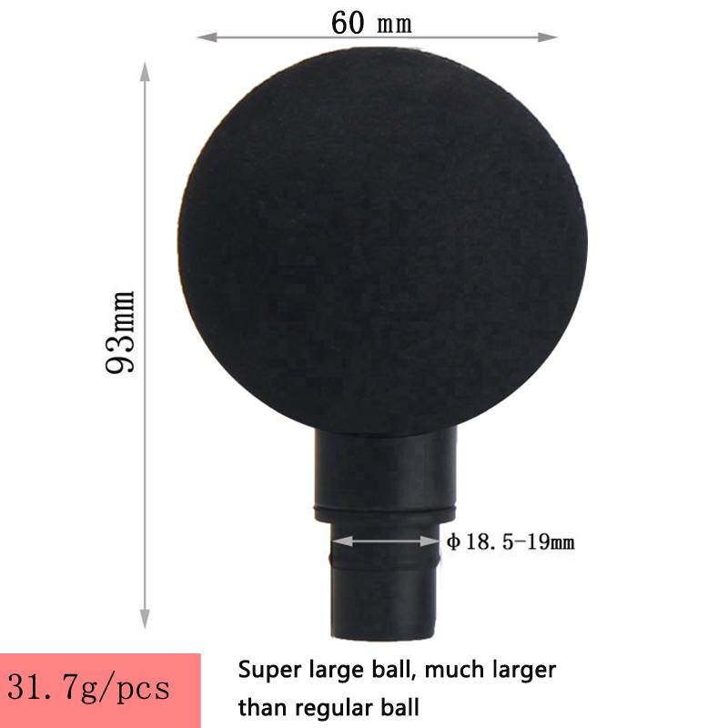 Various Styles of Fascia Gun Massage Head 19mm Caliber Universal Type