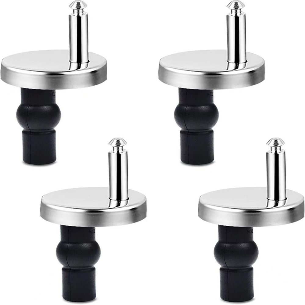 Stainless Steel Toilet Lid Hinges Set Universal Toilet Seat Fit Replacement  Toilet Lid Accessories