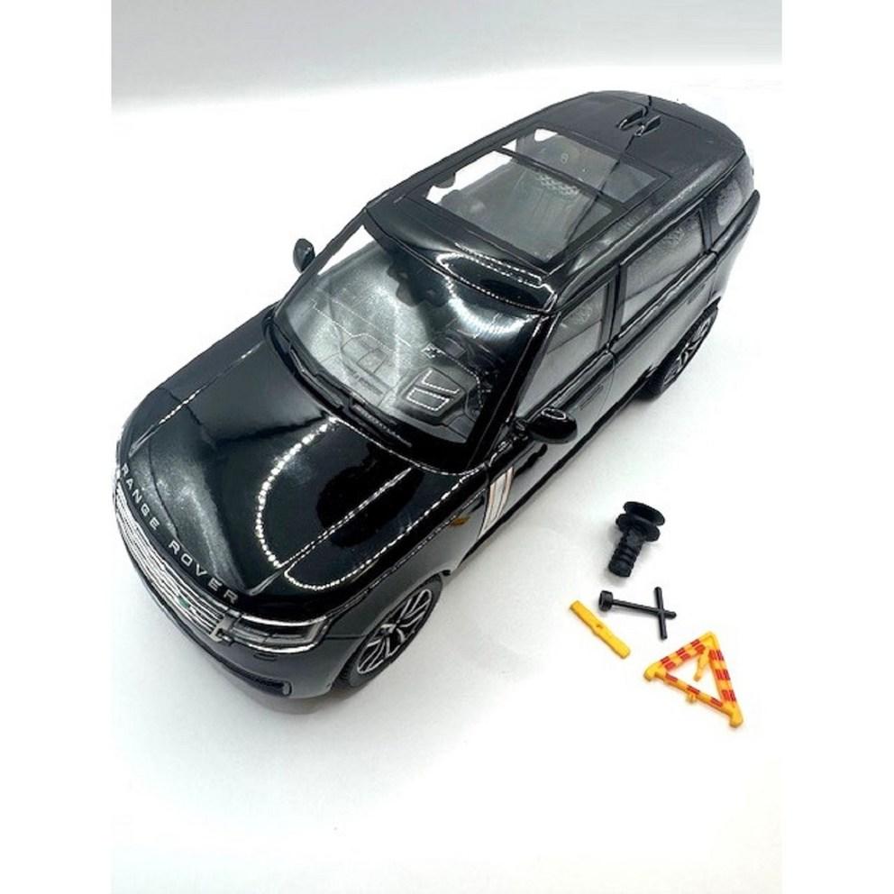 Premium Range Rover SUV 1:24 Scale Diecast Model Car - White Edition