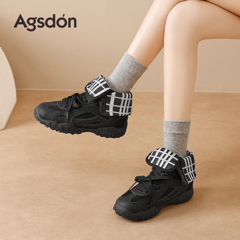 Augustus high-top German training shoes women's 2025 new summer flip two wear boxing shoes Forrest Gump training shoes