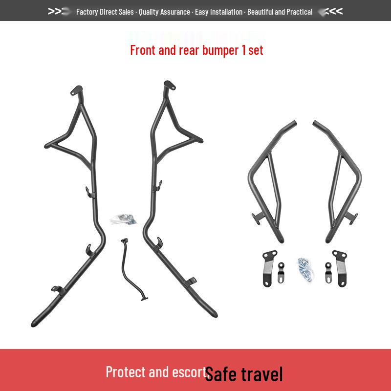 Full Coverage Bumpers & Bars for 26 Wuji SR250GT Scooter Models
