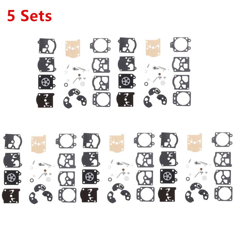 Kit de réparation d'aiguille de joint de diaphragme de carburateur de carburateur de 10 ensembles/5/1 ensemble K10-WAT pour WA WT Walbro
