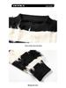 Asymmetrical Fringe Sweater: American Casual Fashion for Autumn/Winter 2025