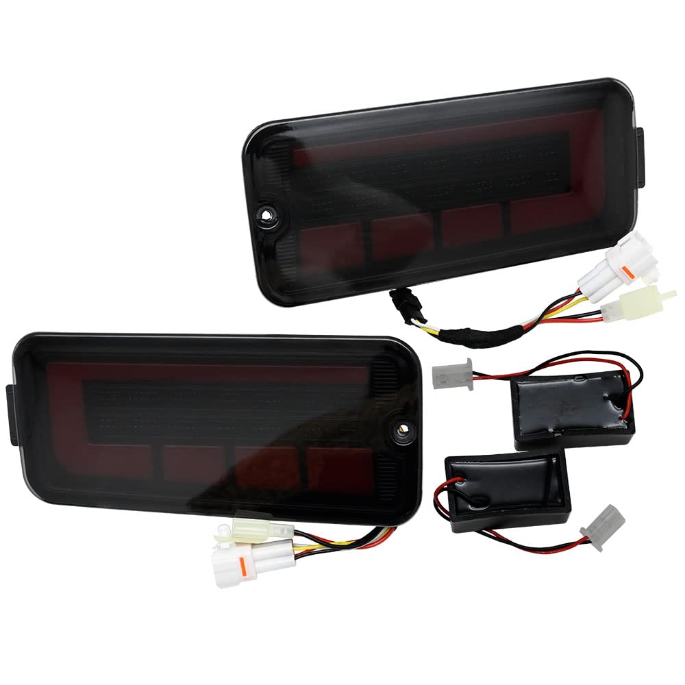 

Светодиодные задние фонари с дымчатыми последовательными указателями поворота для и и S510U Настраиваемый автомобиль поздней модели Hijet, Pixis, S500P, S500U, S510P, грузовики. детали.