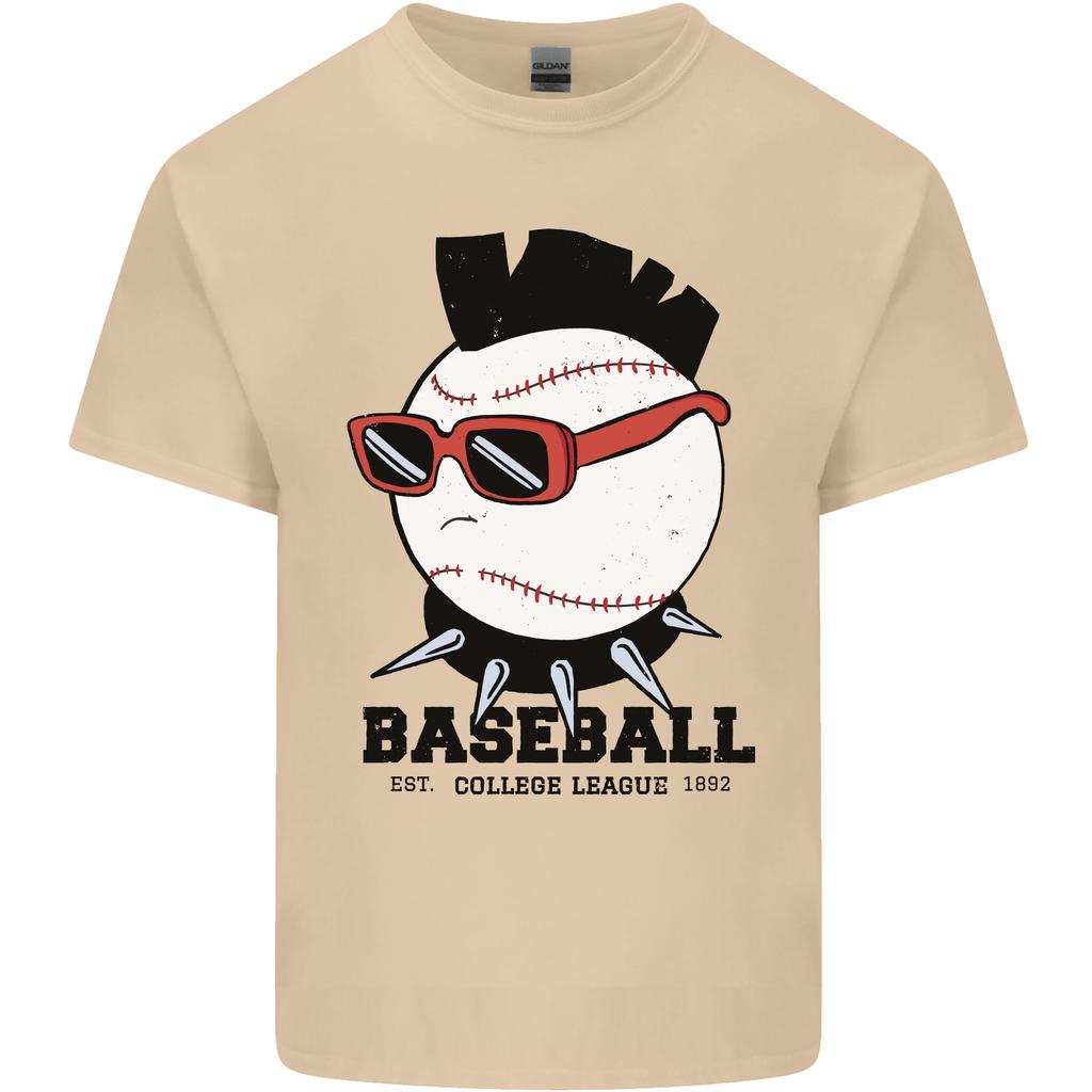 Baseball Punk Rocker Unisexs Light Cotton TShirt