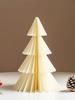 Christmas Paper Tree 4-Color Home Decorations Tabletop Christmas Tree Decoration For Holiday Winter Home Office Kitchen Room