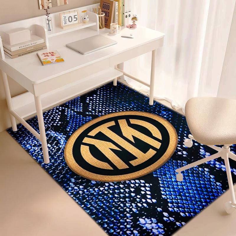 Famous F.C. Internazionale Milano Football Player Lautaro Martínez Carpet Is Suitable for Living Room and Bedroom Office Decorative Carpet L8