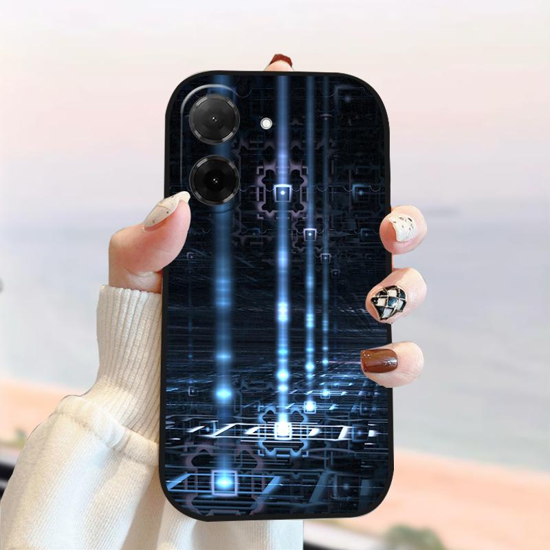 Für Xiaomi Poco C71 Hülle 25028PC03I 25028PC03G Silikon Weiches TPU Handyhülle Hüllen Für Redmi A5 4G Mode Luxus Schutzhüllen