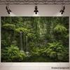 Secret Garden Banner with Ivy and Pond Photo Booth Background Cloth