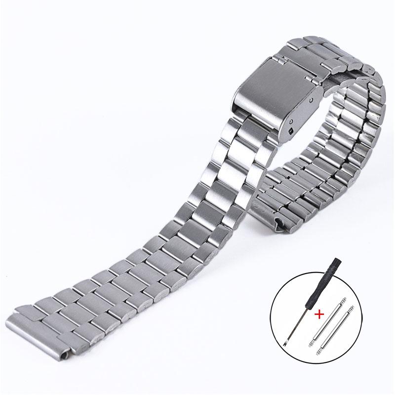 

Stainless Steel Watch Bracelet 18mm for Casio F84 F105/108/A158/168 AE1200/1300 SGW400 F91W Vintage Metal Watchband Gold Straps 18mm