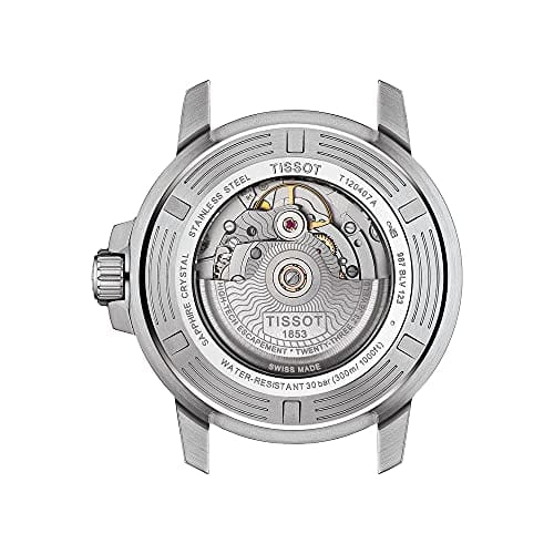 Tissot Seastar 1000 Automatic Watch with Bracelet, Officially Imported, Men's, Blue Dial, T1204071104103