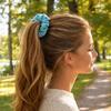 Women Hair Tie, Durable Wool Material Hair Rope, Pure Color Knitted Hair Band, Versatile Ponytail Holder Hair Accessory