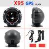 AD X95 Head Up Display GPS HUD Slope Meter Accessories HUD Auto Electronic Speedometer MPH KMH Speed Pitch Tilt Angle Altitude