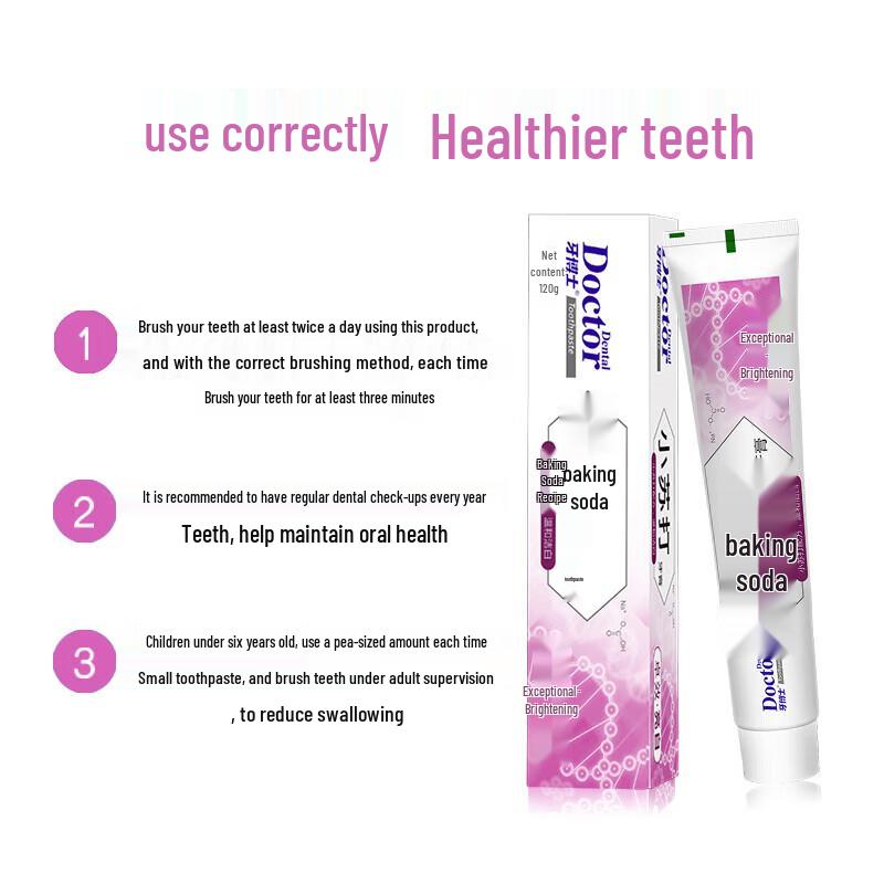 Dr. White Baking Soda Toothpaste