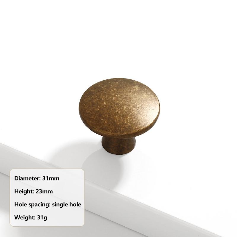Vintage Zinc Alloy Cabinet Door Handle Kitchen Cabinet Drawer Wardrobe Door Knob Vintage Furniture Hardware