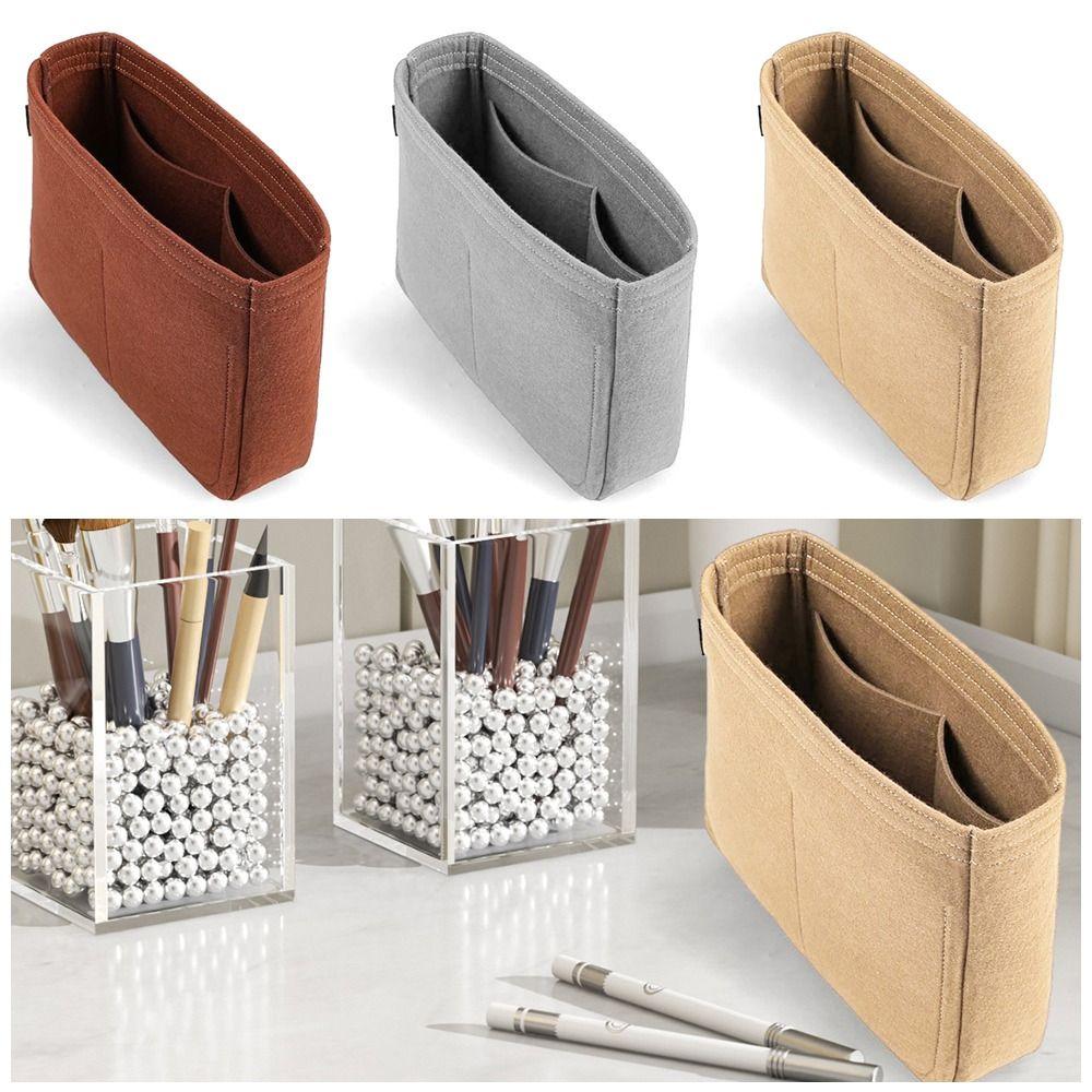 Inserto per Borsa in Feltro Borsa Supporto Organizzazione Fodera Portamonete Contenitore Organizer Portatile per Per Evelyne 16/29/33