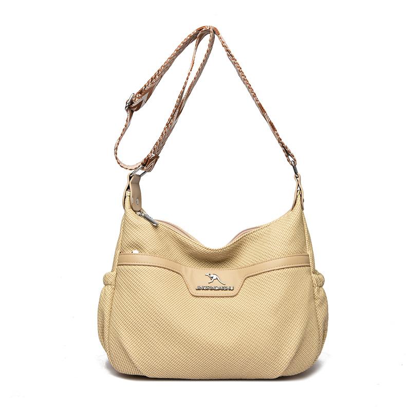 Shoulder Bag Large Capacity Middle-Aged Mother Crossbody Bag Commuter Small Square Bag