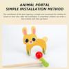 Cartoon Croquet Toy Set Family Interactive Games Cute Interactive Croquet