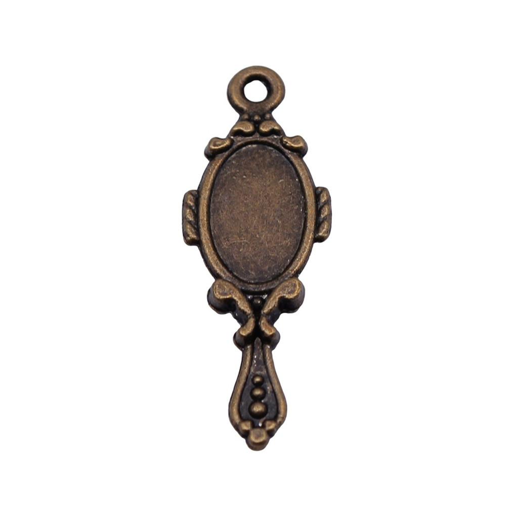 Mirror Charms Personal Items Pendants For Halloween Dark Themed Jewelry