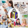 Order Of The Eastern Star Logo Thermal Insulated Lunch Bags Women  Portable Lunch Container for School Multifunction Food Box