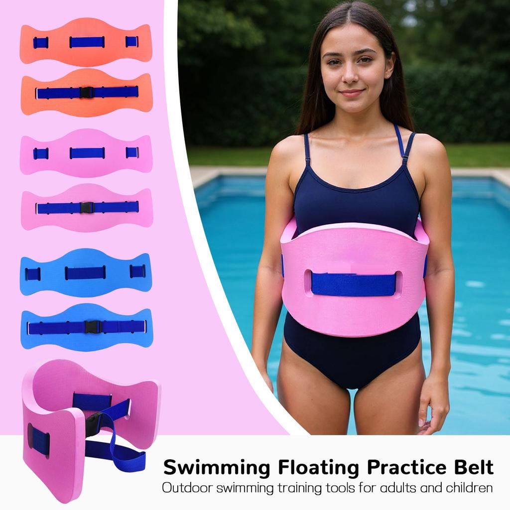 Swimming Float Exercise Belt, Adjustable Swim Training Belt, Outdoor Swimming Training Tools For Adults And Kids