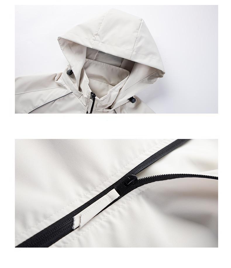Trendy Men's Striped Windbreaker: Spring/Autumn Casual Sports Jacket for Youth