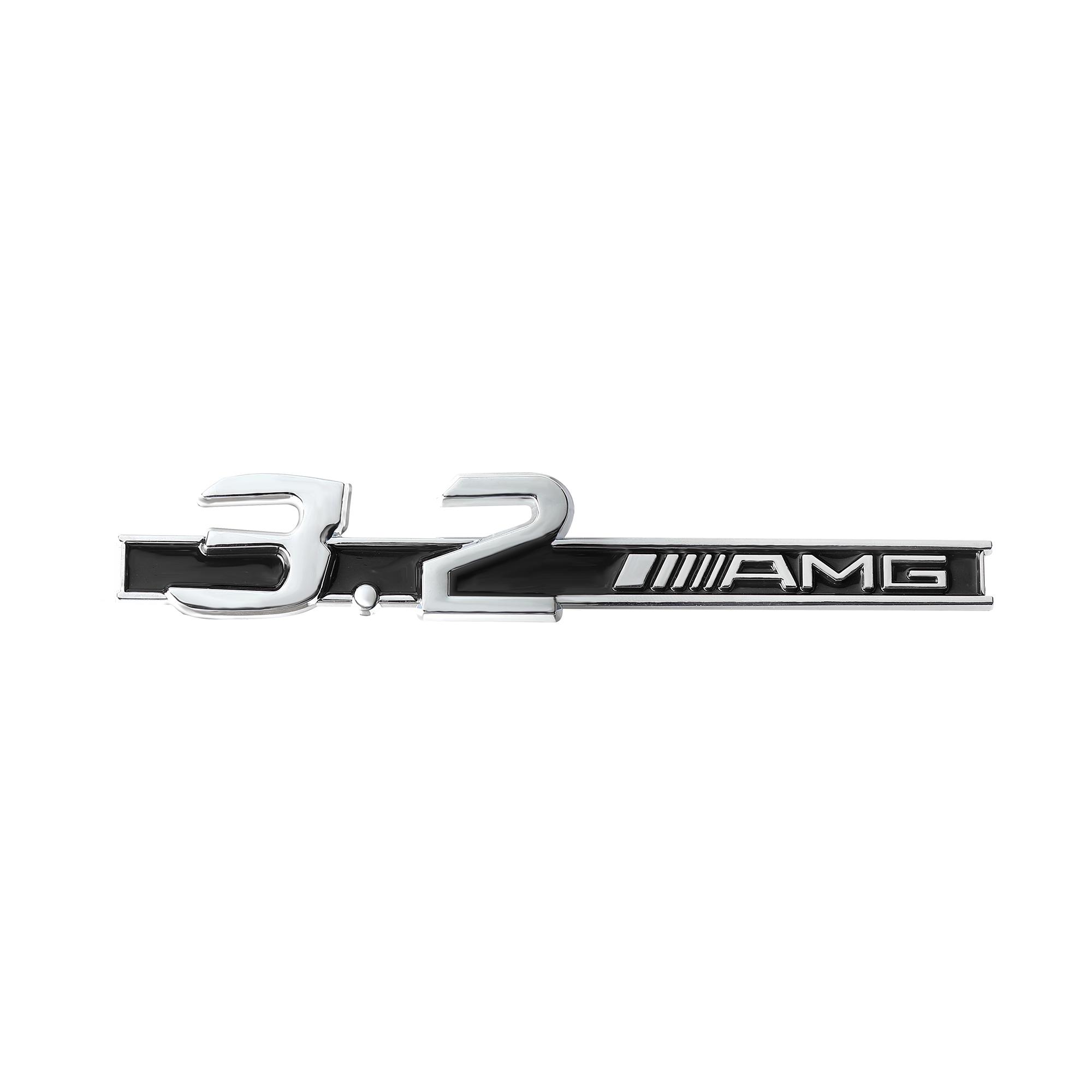 

1PCS 3D ABS Car Side Fender Emblem Decoration Body Trunk Badge Sticker Auto Accessories For Mercedes Benz 3.2 5.5 6.3 6.5 AMG 1PCS