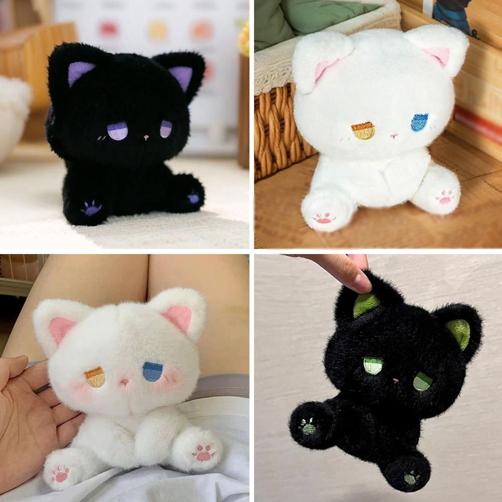 15cm Cute Emo Cat Plush Toy Soft Animal Plush Doll Cute Decoration Accompany Sleep Toy Kids Birthday Gift