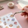 Edelstahl Gebogene Pinzetten Wimpernverlängerung Pinzette Miniatur-Szenen Aufkleber