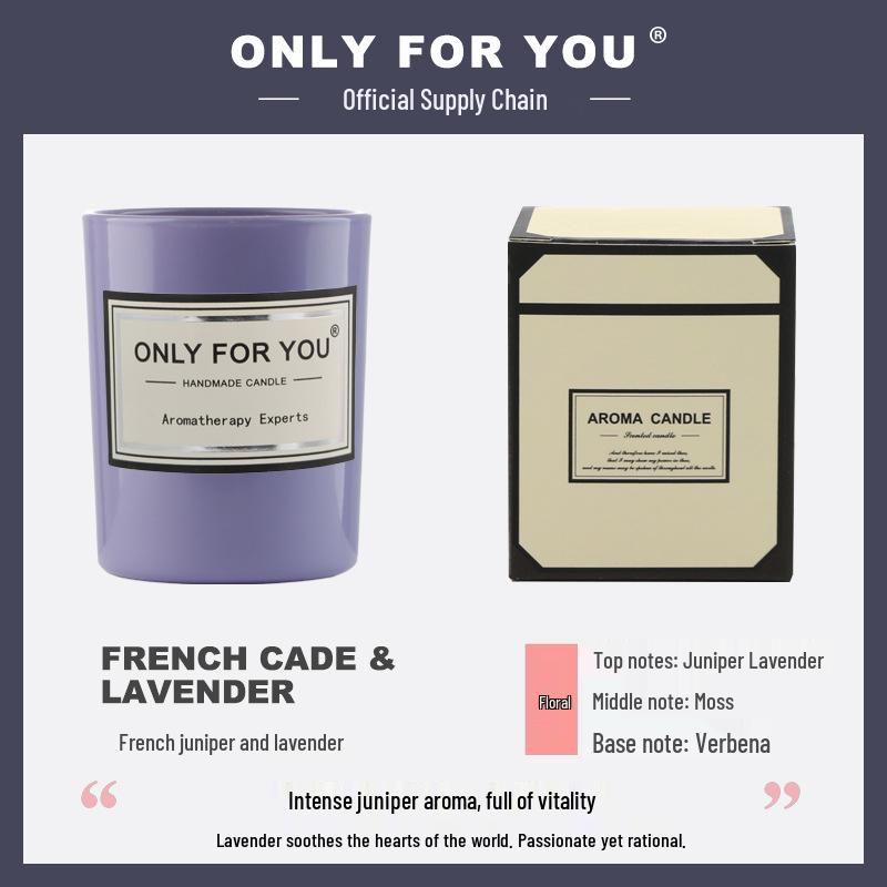 Cross-Border Glass Birthday Souvenir Soy Wax Scented Candles