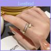 Jedinečný geometrický design Retro styl Nastavitelný prsten Perfektní pro módně smýšlející ženy