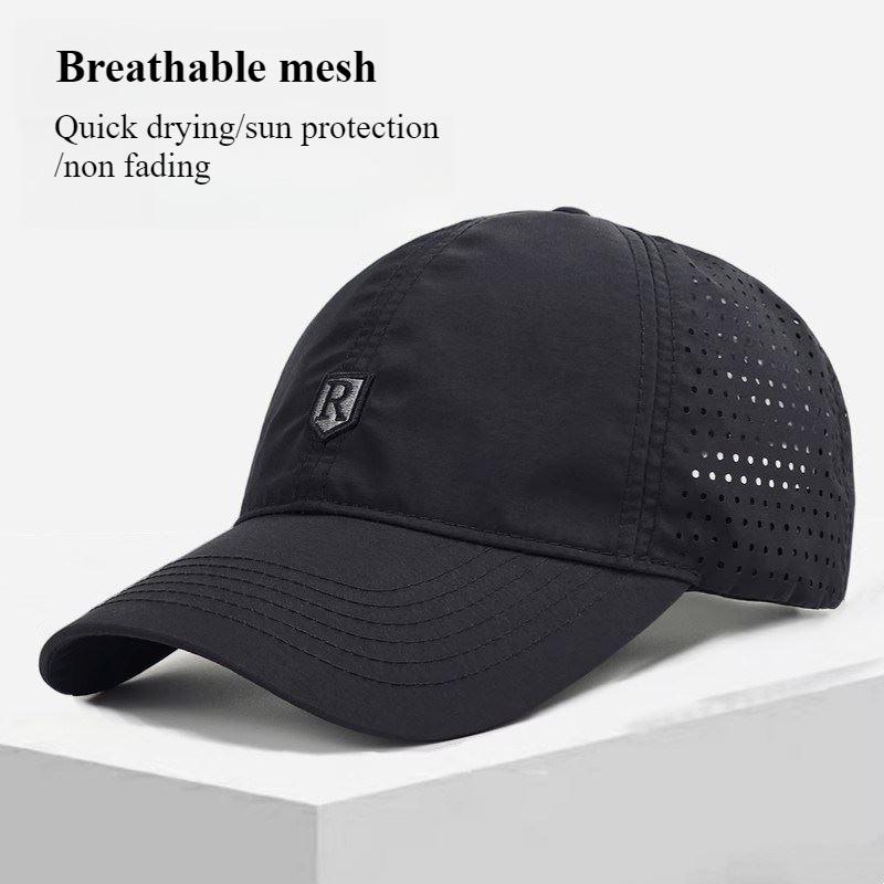 Unisex Summer Baseball Cap - Lightweight Mesh Quick-Dry UV Protection Sports Snapback Breathable Outdoor Sun Hat and Sun Hat