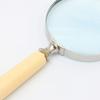 Luxury Cream Handle Magnifying Glass With Steel Frame