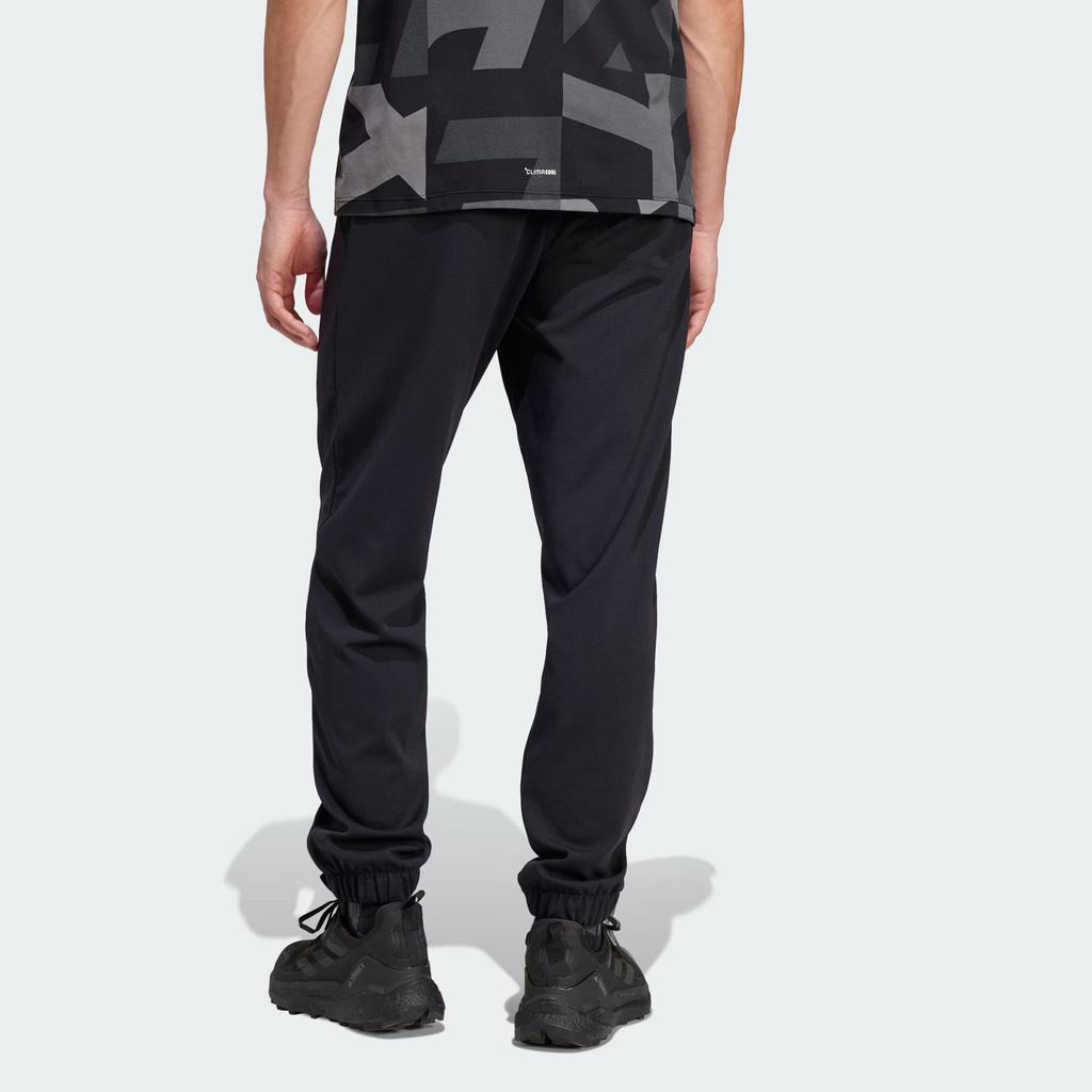 Adidas Terrex Multi Knit Joggers Comfortable Soft Cuffed Knitted Sports Pants Men Joggers Black JF3711